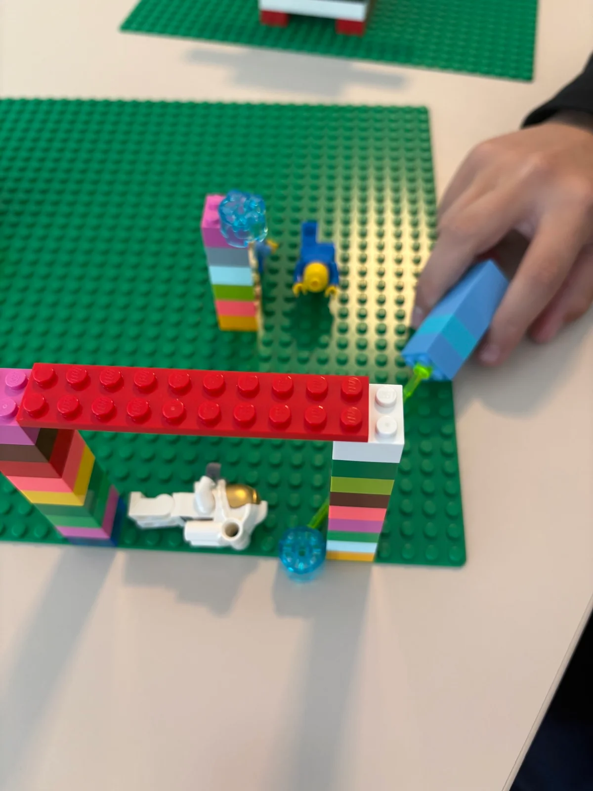 Eine kleinere Lego-Szene.